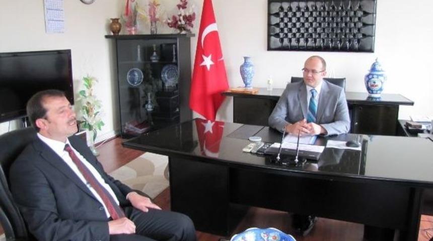 Kaymakam Deveci&rsquo;ye &lsquo;d&uuml;nya &Ccedil;ift&ccedil;iler G&uuml;n&uuml;&rsquo; Ziyareti