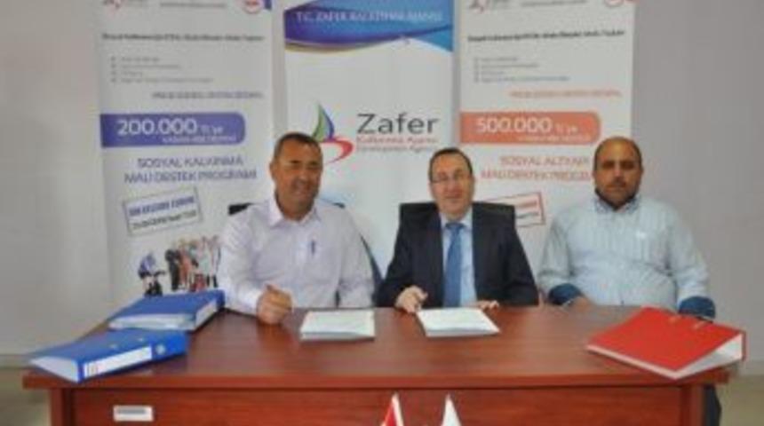 Afyonkarahisar&rsquo;ın Belde Beldelerine Zeka&rsquo;dan Proje Desteği