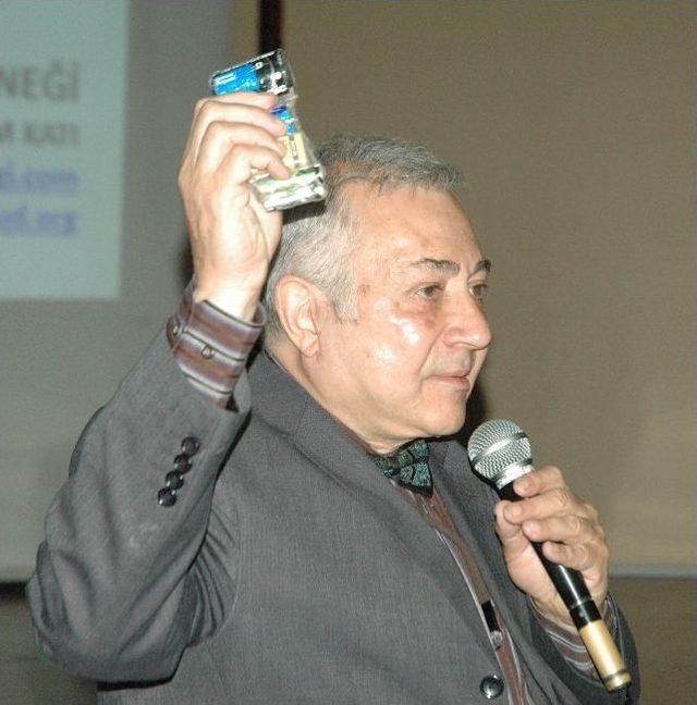 Prof. Dr. Orhan Kural Erzurum’da Çevre Bilinci Ve İsrafı Anlattı