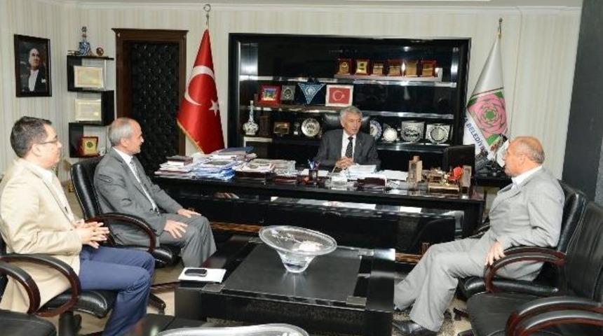 G&uuml;lbirlik&rsquo;ten Başkan G&uuml;naydın&rsquo;a Ziyaret