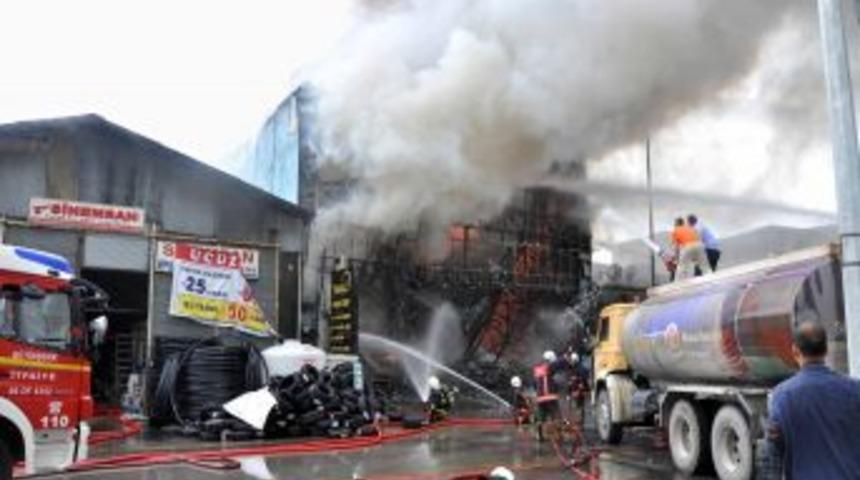 Sincan Organize Sanayi Bölgesi'nde Yangın