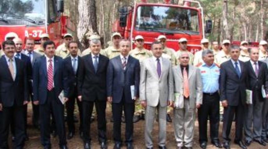 Denizli&rsquo;de Muhtemel Orman Yangınlarına Karşı Sıkı Tedbirler Alındı