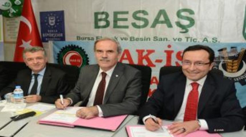 BESAŞ&rsquo;ta Toplu S&ouml;zleşme Sevinci