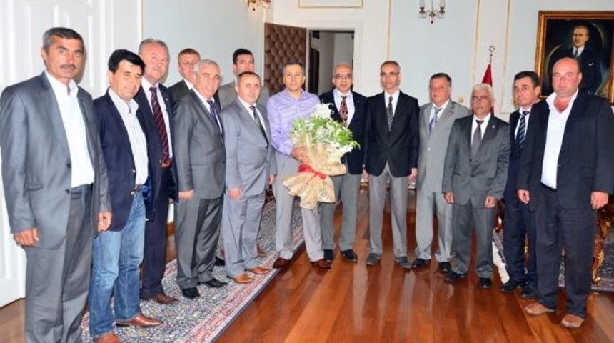 &Ccedil;ift&ccedil;ilerden Vali Yerlikaya&rsquo;ya Ziyaret