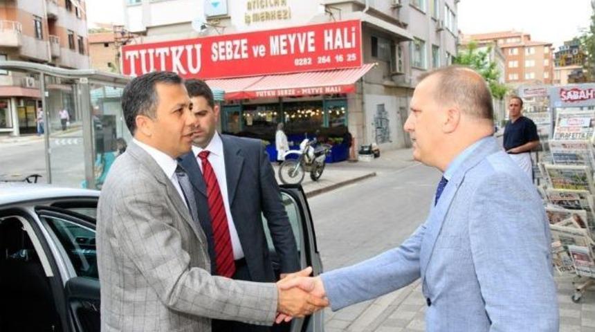 Vali Yerlikaya&rsquo;dan Eczacılar Odasına Ziyaret