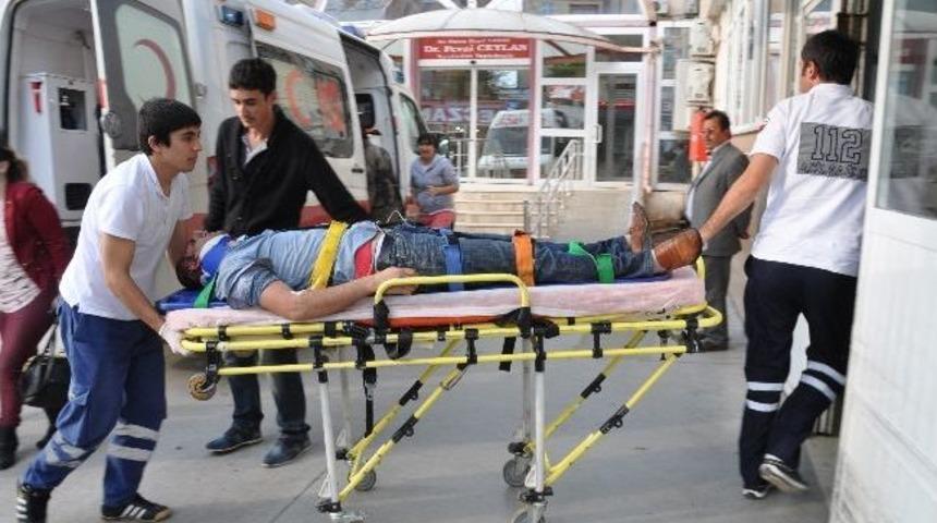 Otomobil Takla Attı: 2 Yaralı