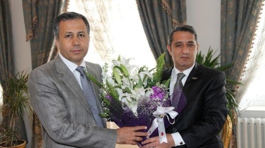 Sgk M&uuml;d&uuml;r&uuml;nden Vali Yerlikaya&rsquo;ya Ziyaret