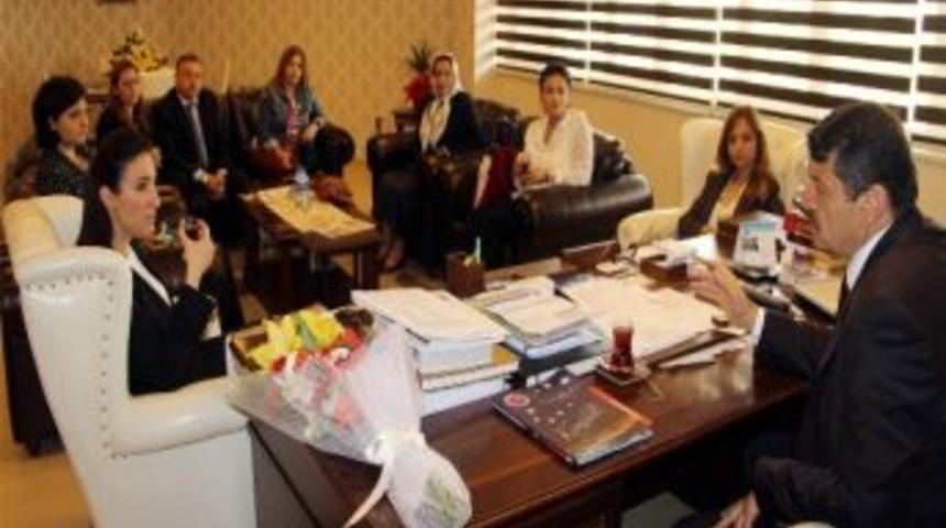 Bsd&rsquo;den Başkan Akın&rsquo;a Ziyaret