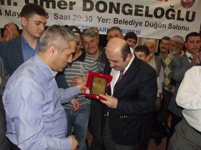 İlahiyatçı Döngeloğlu Şarköy'de Konferans Verdi
