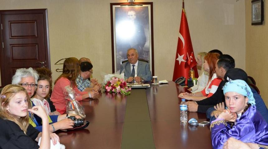 Engelliler Vali Vekili Gen&ccedil;er'i Ziyaret Etti