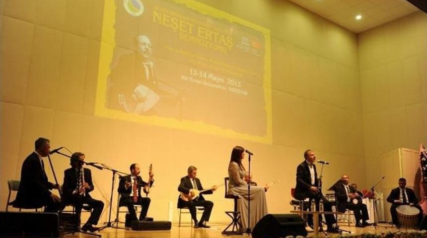 Uluslar Arası Neşet Ertaş Sempozyumu Sona Erdi