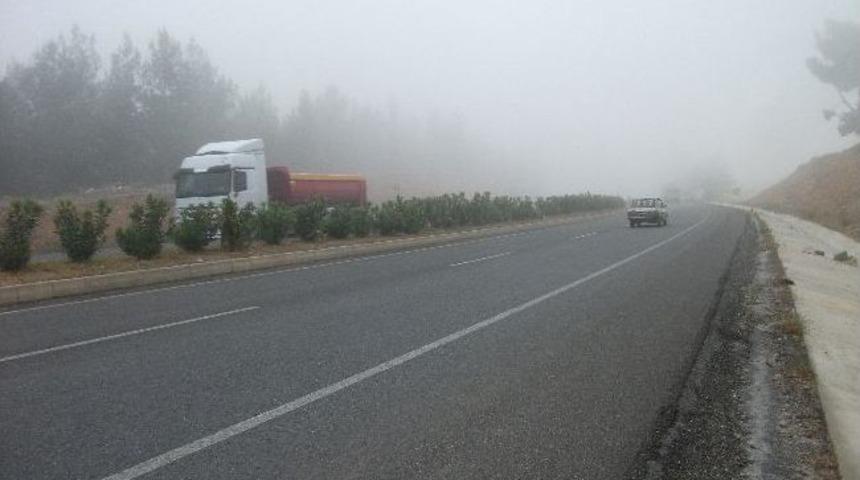 Yatağan&rsquo;da Sis Etkili Oldu