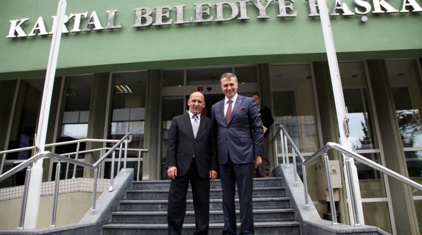 Fikret Orman, Kartal Belediye Başkanı'nı Ziyaret Etti