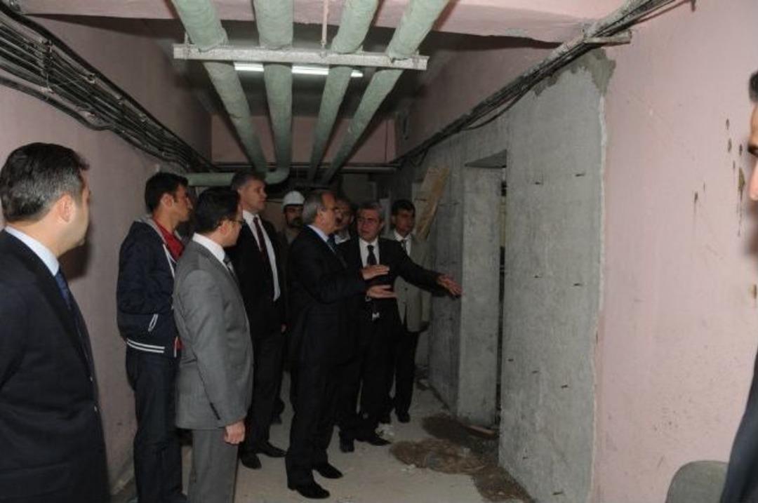 Valilik Binasında G&uuml;&ccedil;lendirme &Ccedil;alışması