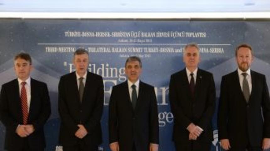 T&uuml;rkiye-Sırbistan-Bosna-Hersek &Uuml;&ccedil;l&uuml; Balkan Zirvesi Başladı