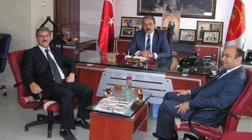 Sgk Ve İş-kur M&uuml;d&uuml;rlerinden Esob&rsquo;a Ziyaret