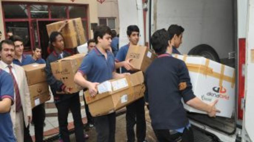 &Ouml;zel Erkul'dan Batmanlı &Ouml;ğrencilere Yardım