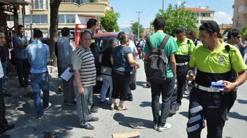 Milas&rsquo;ta Trafik Kazası; 1 Yaralı