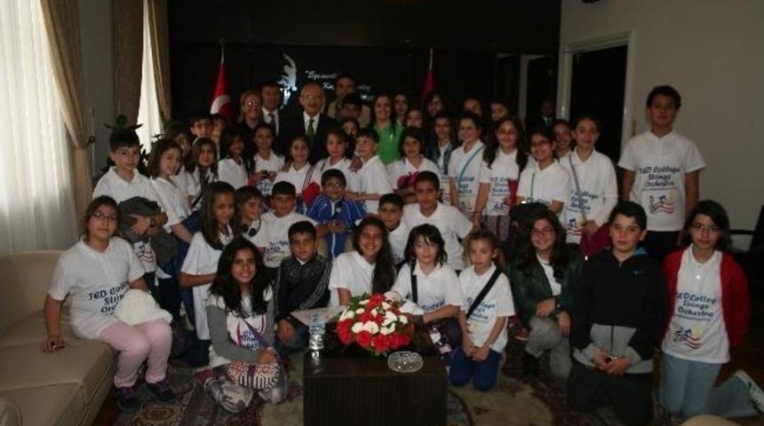 Malatyalı &Ouml;ğrenciler Tbmm&rsquo;yi Ziyaret Etti