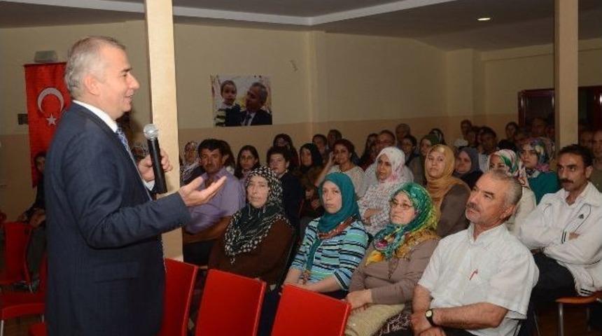 Başkan Zolan Yenişehir Mahallesi&rsquo;nde Velilerle Buluştu