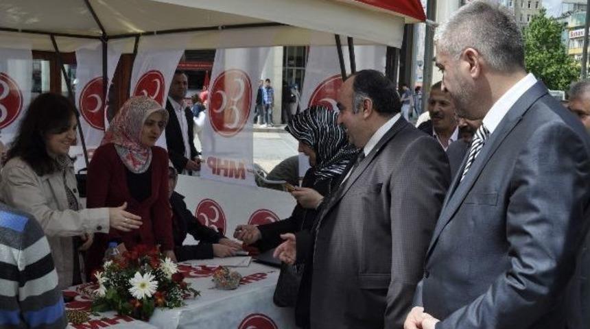 Kocasinan İl&ccedil;e Teşkilatı &Uuml;ye Kayıt Standını A&ccedil;tı