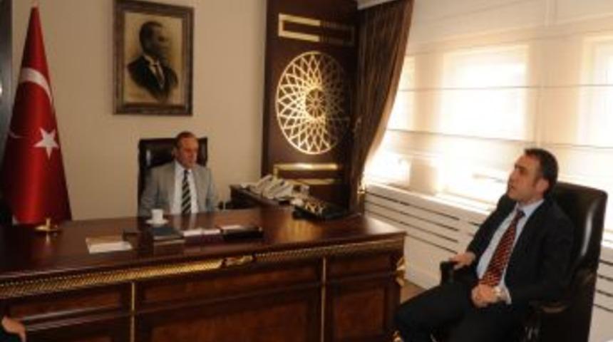 Emre Aksoy, Vali Kızılcık&rsquo;ı Ziyaret Etti