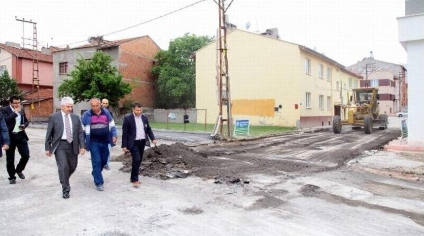 Başkan Sakallı&rsquo;dan &Uuml;st Yapı &Ccedil;alışmalarına Denetim