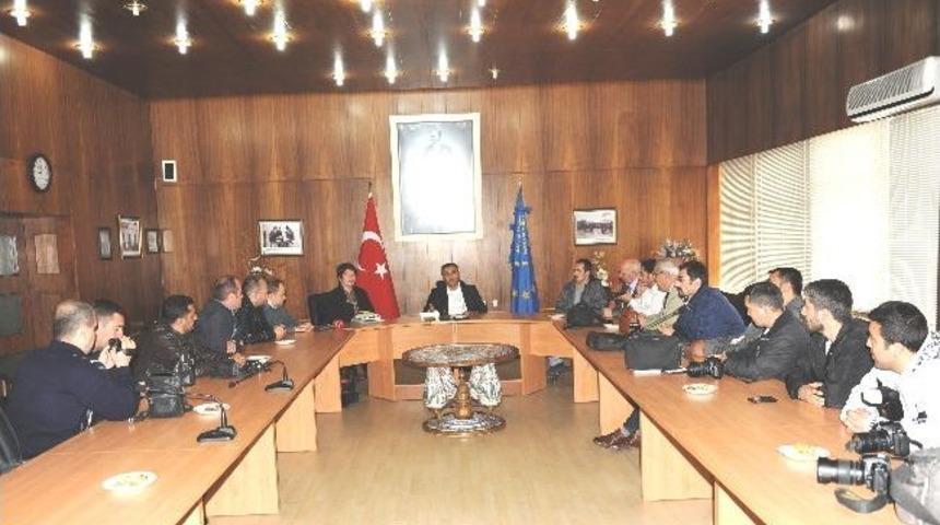 K&uuml;tahya Valisi Kenan &Ccedil;ift&ccedil;i K&uuml;tahya Basını İle Vedalaştı