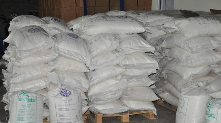 Bursa'da 15 Ton Ka&ccedil;ak Şeker Ele Ge&ccedil;irildi