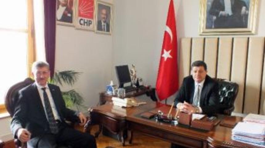 Vali Savur&rsquo;dan Yal&ccedil;ınkaya&rsquo;ya Veda Ziyareti