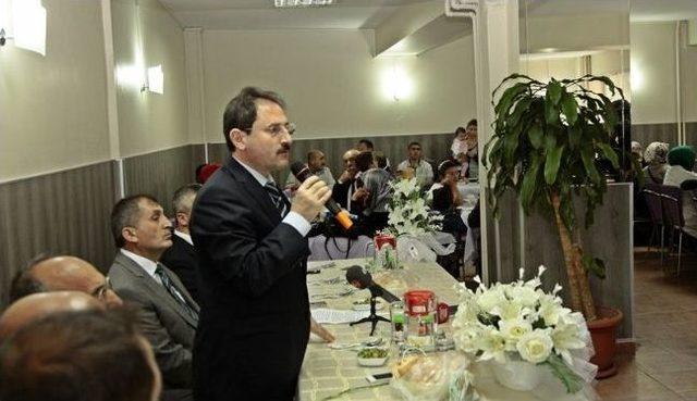 Vali Başköy Şehit Aileleri İle Yemekte Bir Araya Geldi 1