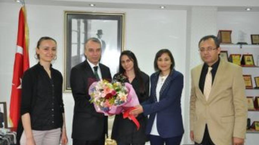 Kasımlı okulundan teşekk&uuml;r ziyareti