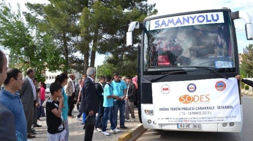 Hilvan&rsquo;dan &Ccedil;anakkale'ye &Ouml;ğrenci &Ccedil;ıkartması