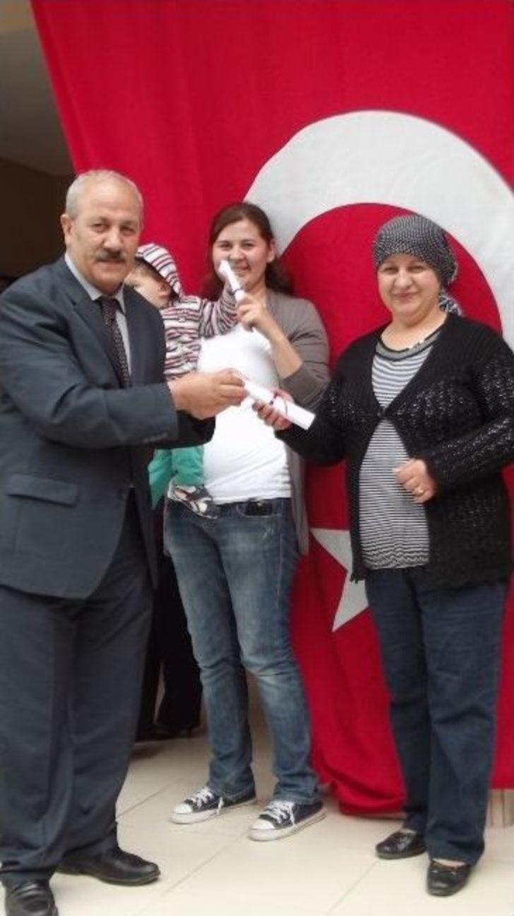 Dallıca’da Kurdele Nakışı Kursu Sona Erdi G4