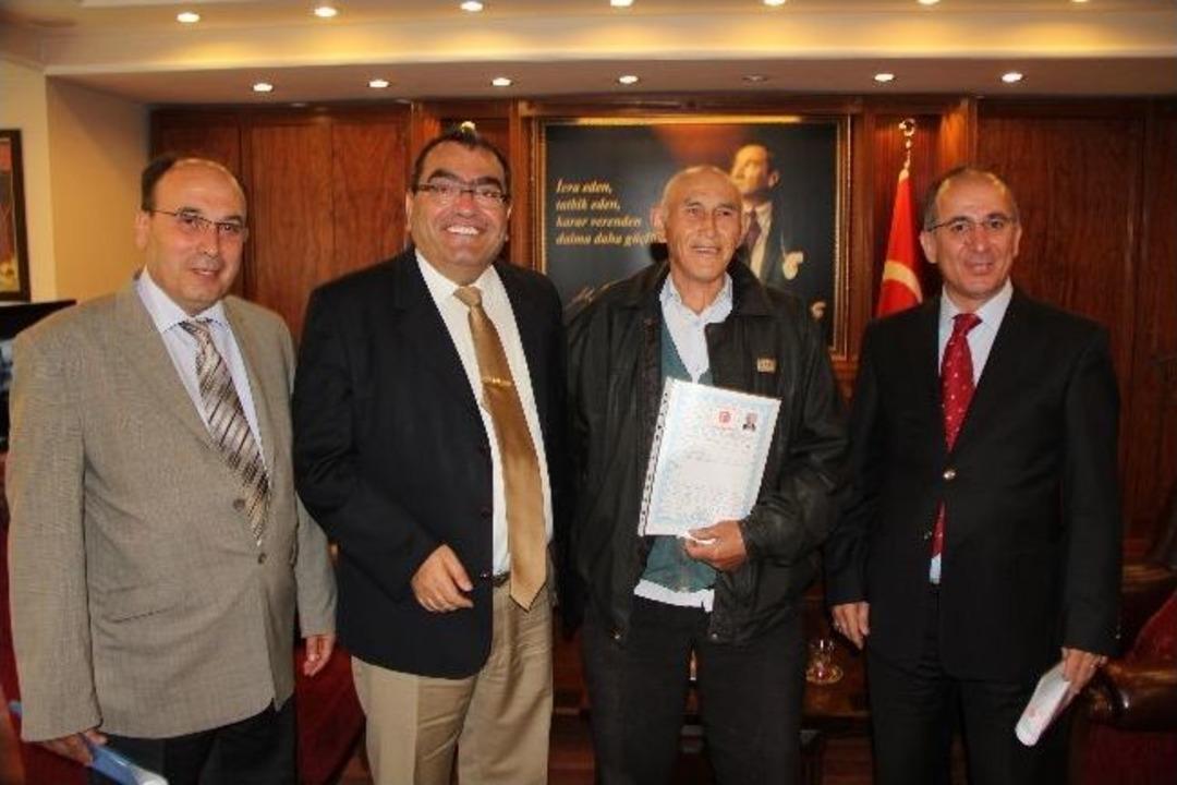 Nazilli 2/b Arazi Sahipleri Tapularına Kavuşuyor