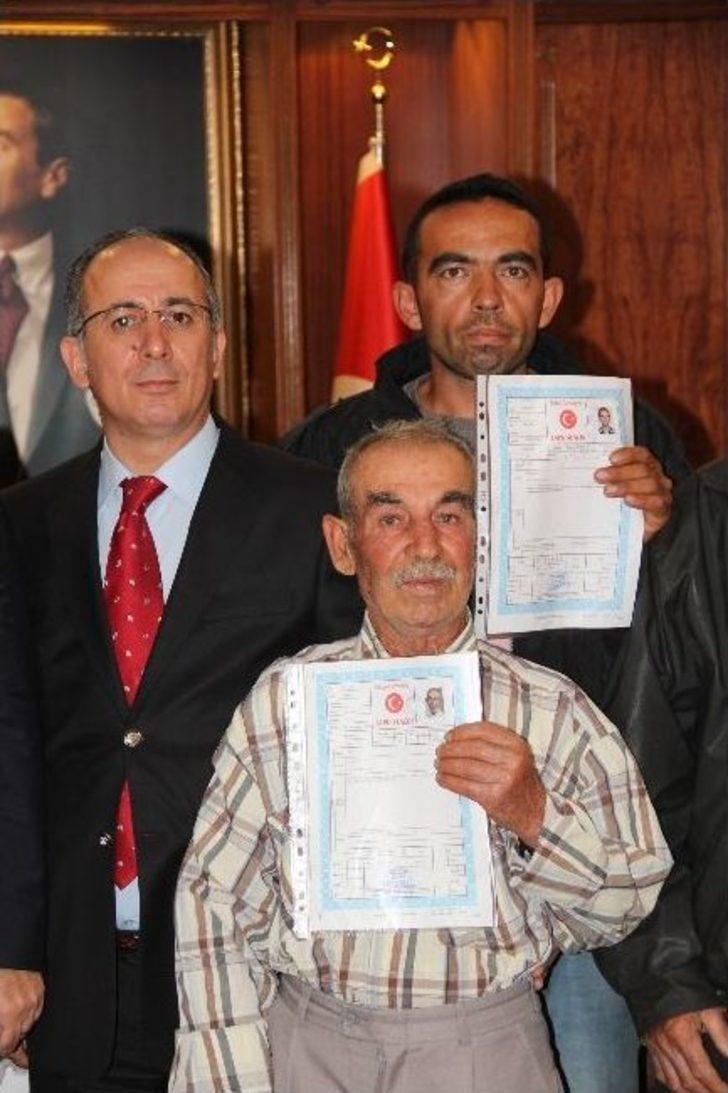 Nazilli 2/b Arazi Sahipleri Tapularına Kavuşuyor G1