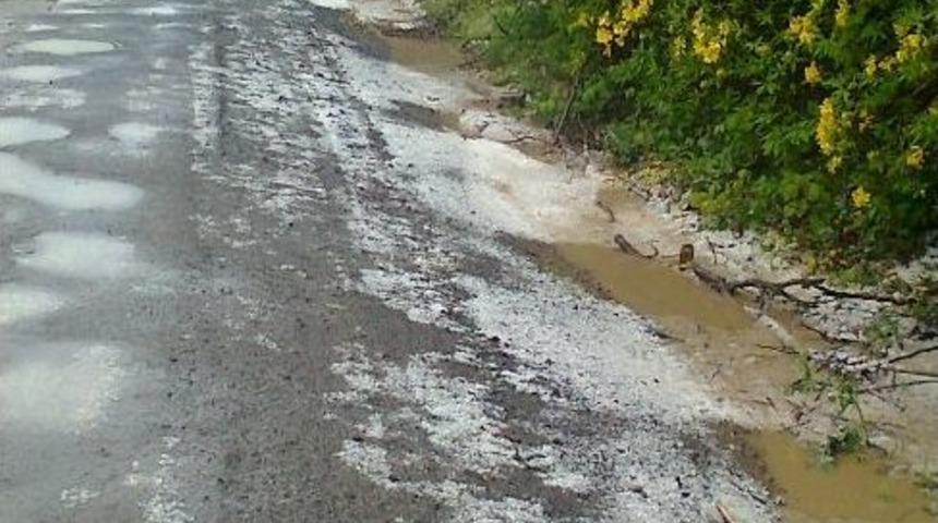 Mayısta Dolu Şaşırttı