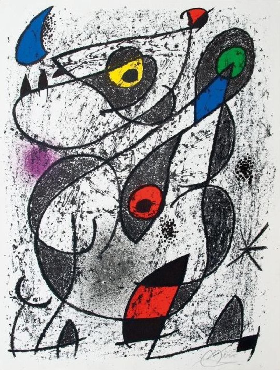 &Uuml;nl&uuml; Ressam Mir&oacute;'nun Eserleri İzmir'de Sergilenecek