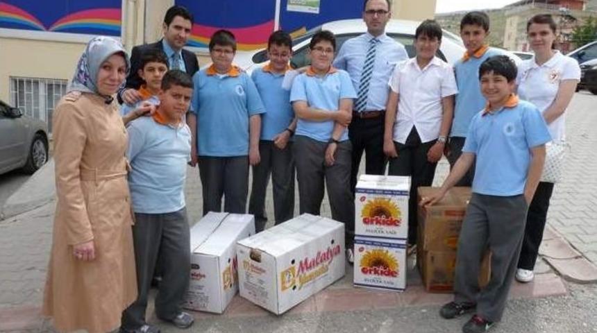 &Ouml;ğrencilerden &ldquo;hayırda Yarışalım&rdquo; Etkinliği