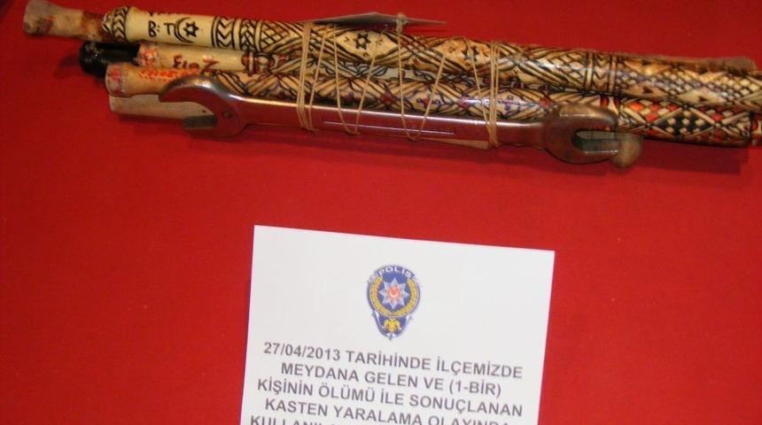 Bir Aylık Uygulamada 80 Adet Sopa, Kılı&ccedil; Ve Kama Ele Ge&ccedil;irildi