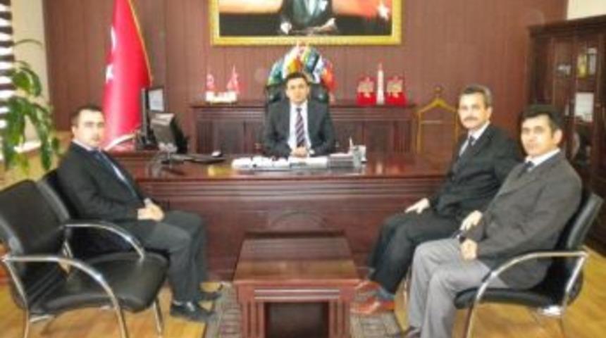 Sungurlu Sgk'dan Kaymakam Şahin'e Ziyaret