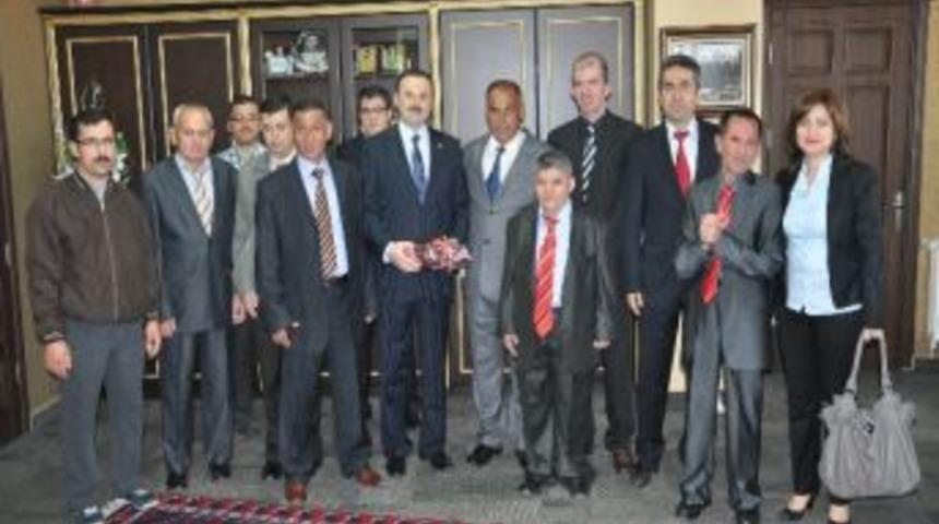 Soma'da Engellilerden Protokol Ziyareti