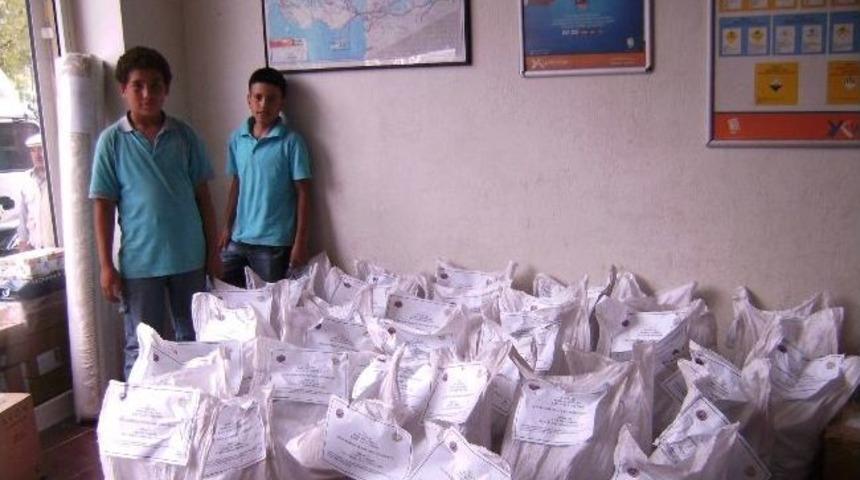 Soma'da Okullardan Yaklaşık 1 Ton Atık Pil Toplandı