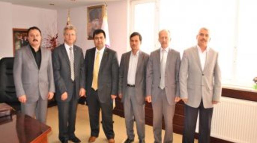 Acıpayam Ticaret Odası'nın Yeni Y&ouml;netimi Ziyaretlere Başladı