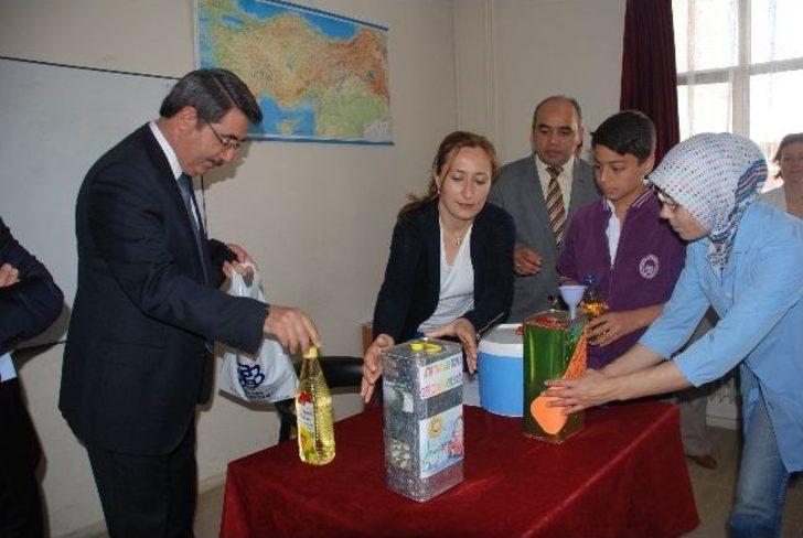 Öğrenciler Atık Yağ Topluyor G2