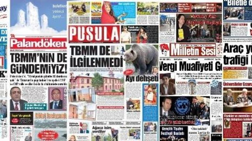 Erzurumlu Gazetesini İstiyor