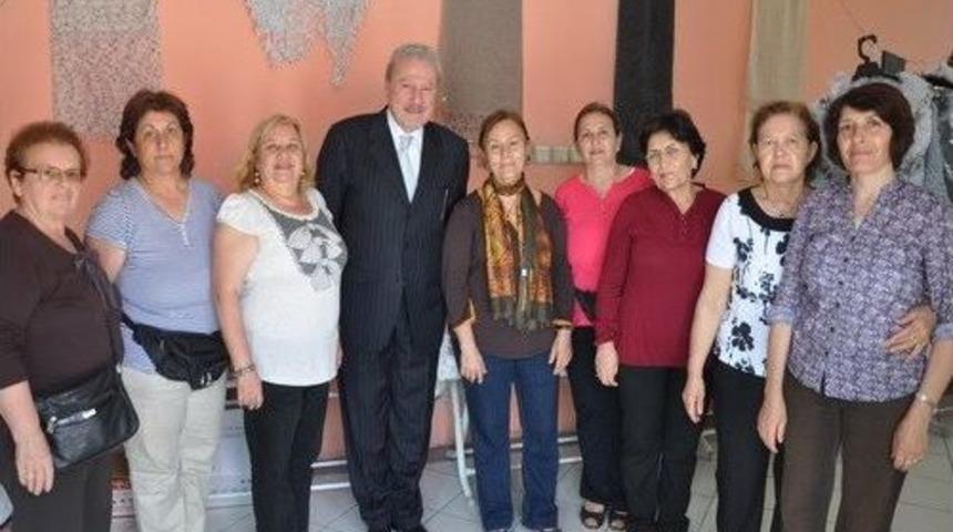 Başkan Okay, &Ccedil;ydd Kermesini Ziyareti Etti