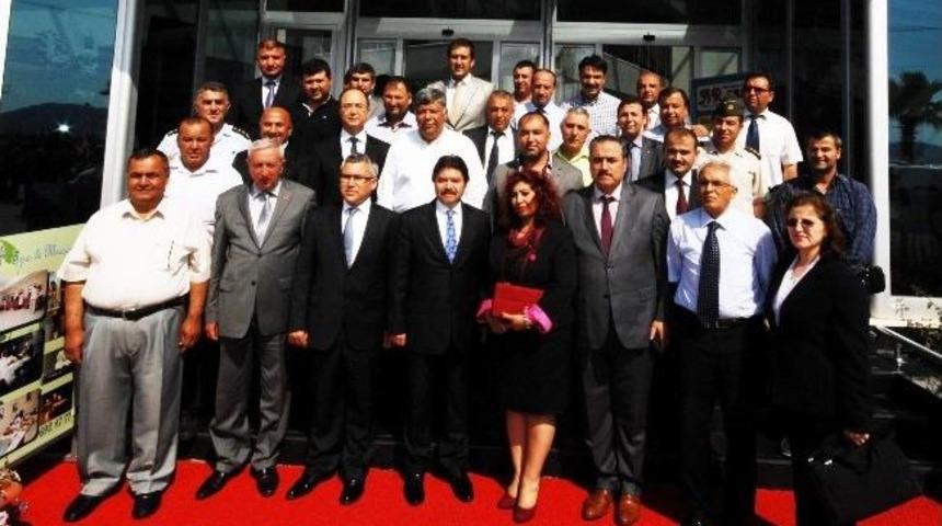 Dalaman Atm&rsquo;den Vali Şahin&rsquo;e Duygusal Veda