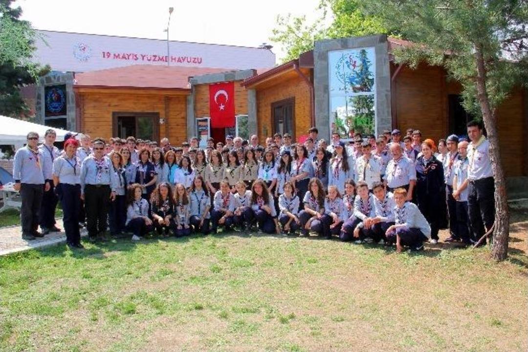 Samsun'da 350 İzci Kamp Kurdu