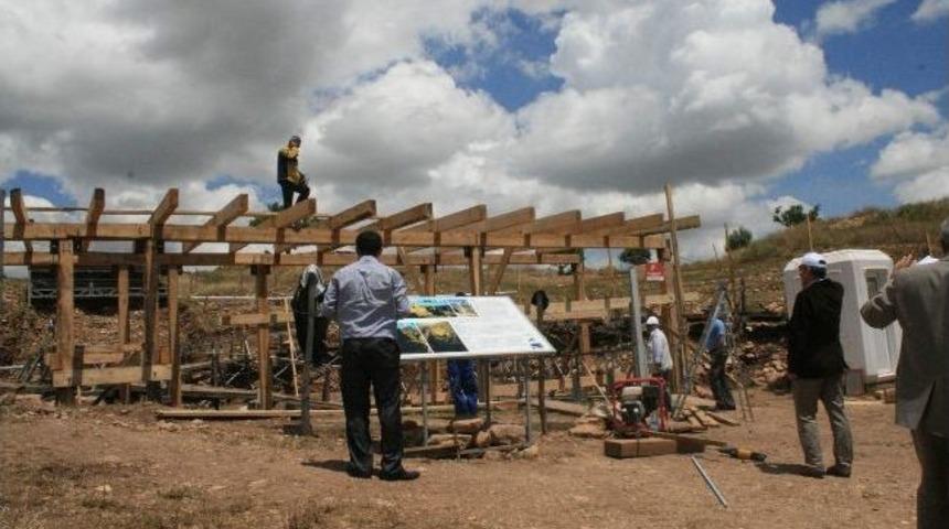 G&ouml;beklitepe&rsquo;ye &Uuml;st &Ouml;rt&uuml; Yapılıyor
